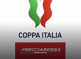 Logo Coppa Italia Frecciarossa. match INTER MILAN CONTRE AC MILAN