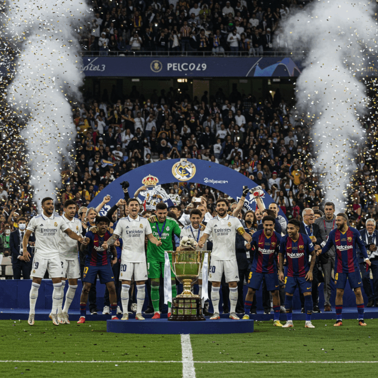 Barcelone remporte le titre de la Coupe d'Espagne.