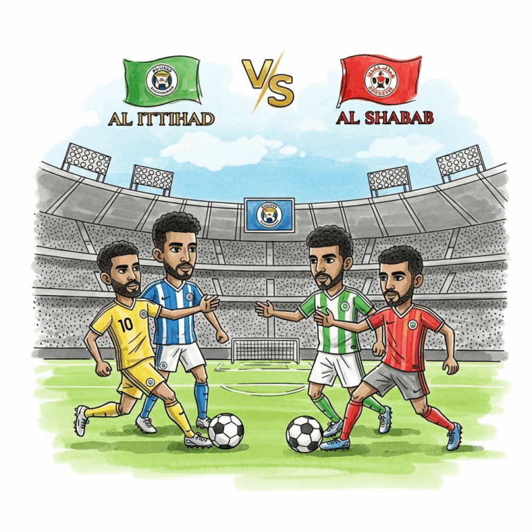 Al-Ittihad de Djeddah contre Al-Shabab