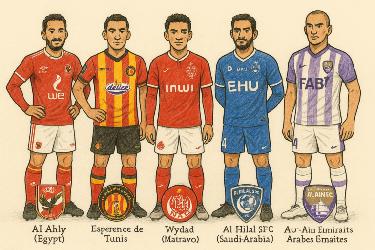stars arabes Mondial des Clubs