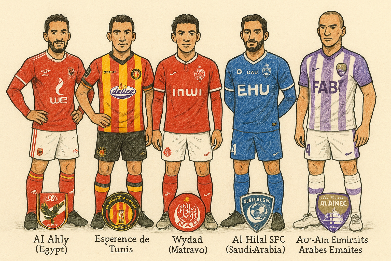 stars arabes Mondial des Clubs