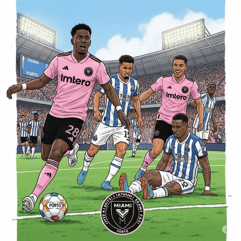 victoire de l'Inter Miami contre Porto