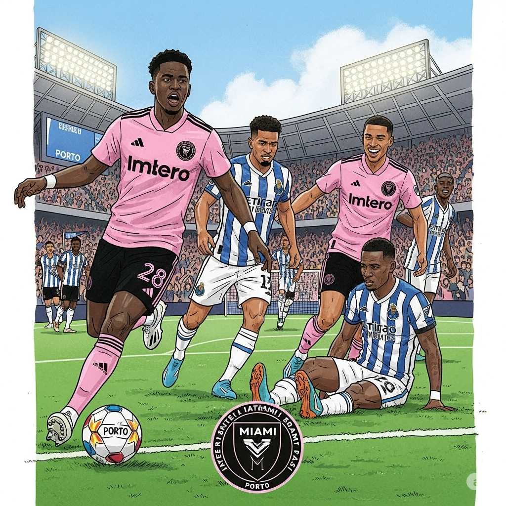 victoire de l'Inter Miami contre Porto