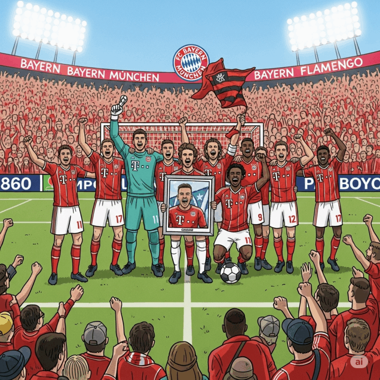 Le Bayern Munich a battu Flamengo, sur le score de 4-2, lors du match qui les a opposé en huitièmes de finale de la Coupe du Monde des Clubs.