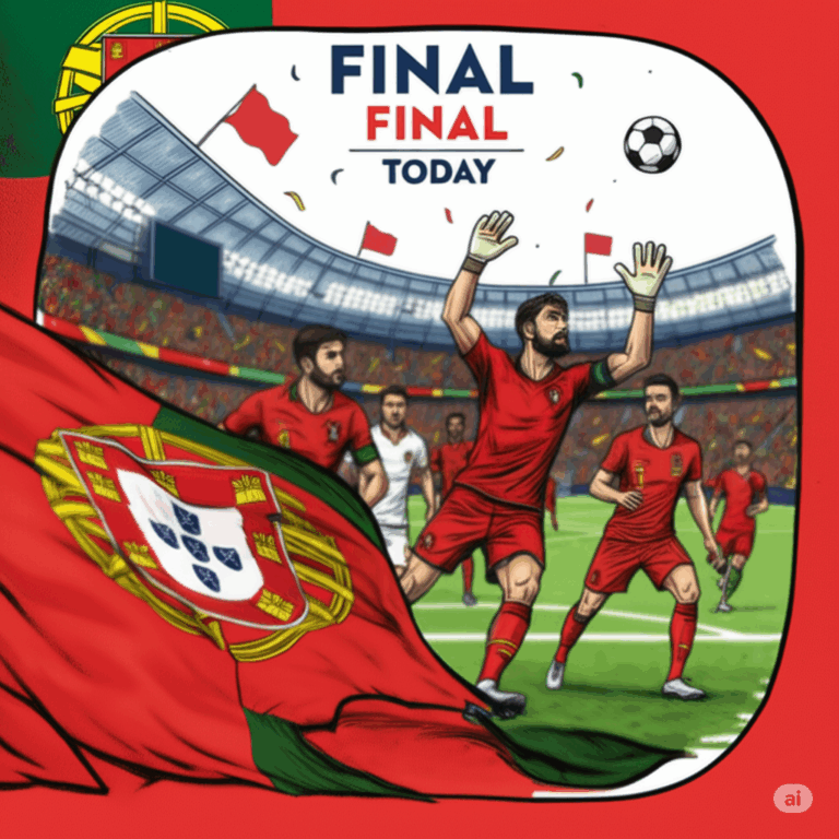 la finale de la ligue des nations de football entre le Portugal et l'Espagne
