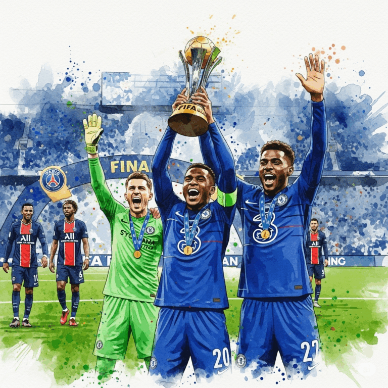 victoire de Chelsea face au PSG au Mondial des Clubs