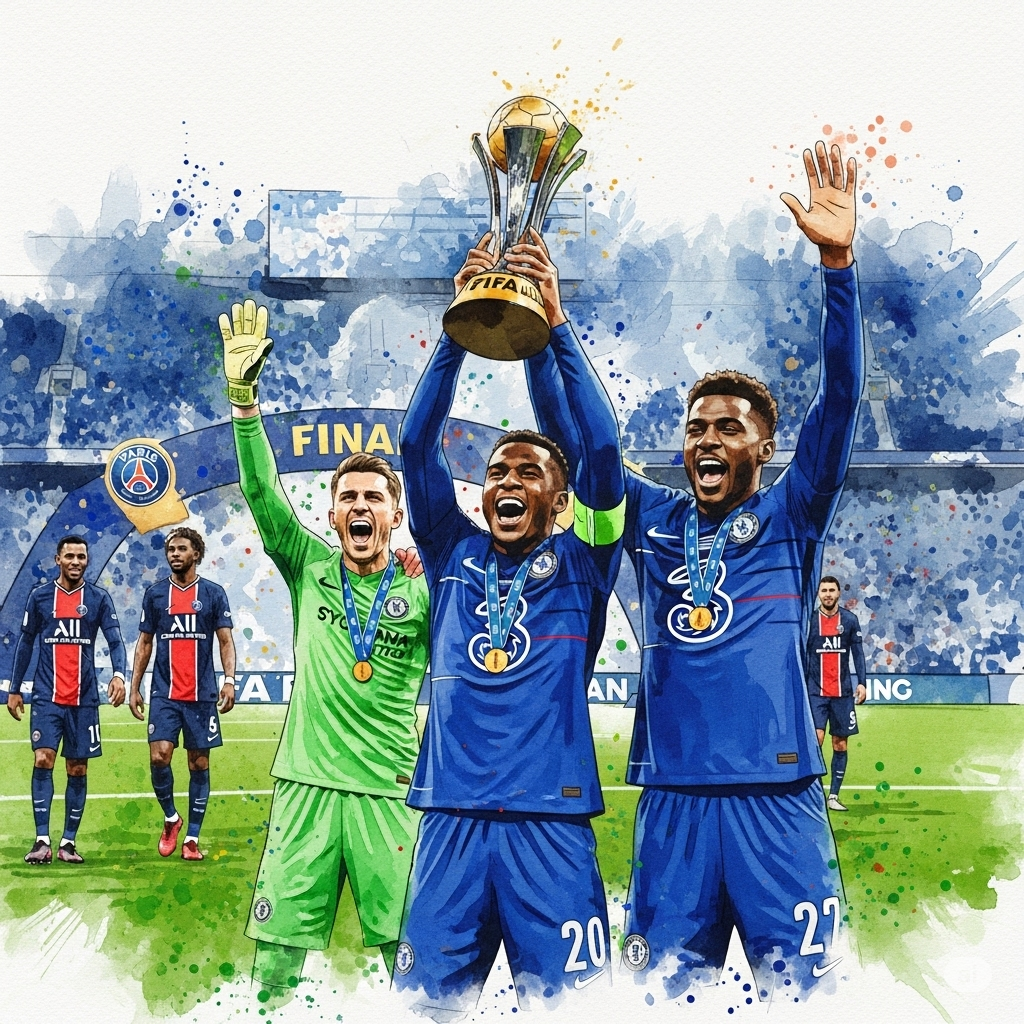 victoire de Chelsea face au PSG au Mondial des Clubs