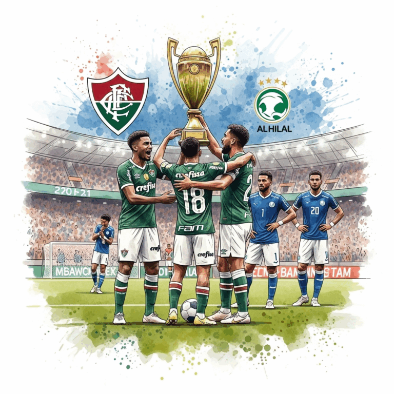 LA VICTOIRE DU CLUB BRESILIEN FLUMINENSE FACE AU CLUB SEDOUDIEN AL HILAL
