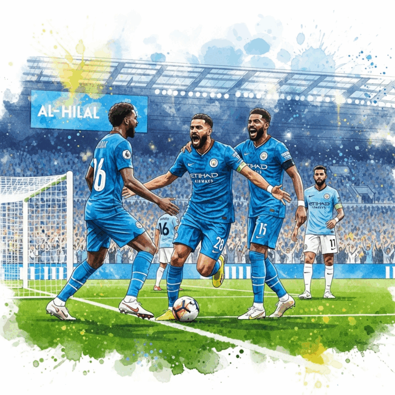 la victoire d'Al-Hilal saoudien face à Manchester City en Coupe du Monde des Clubs 2025 