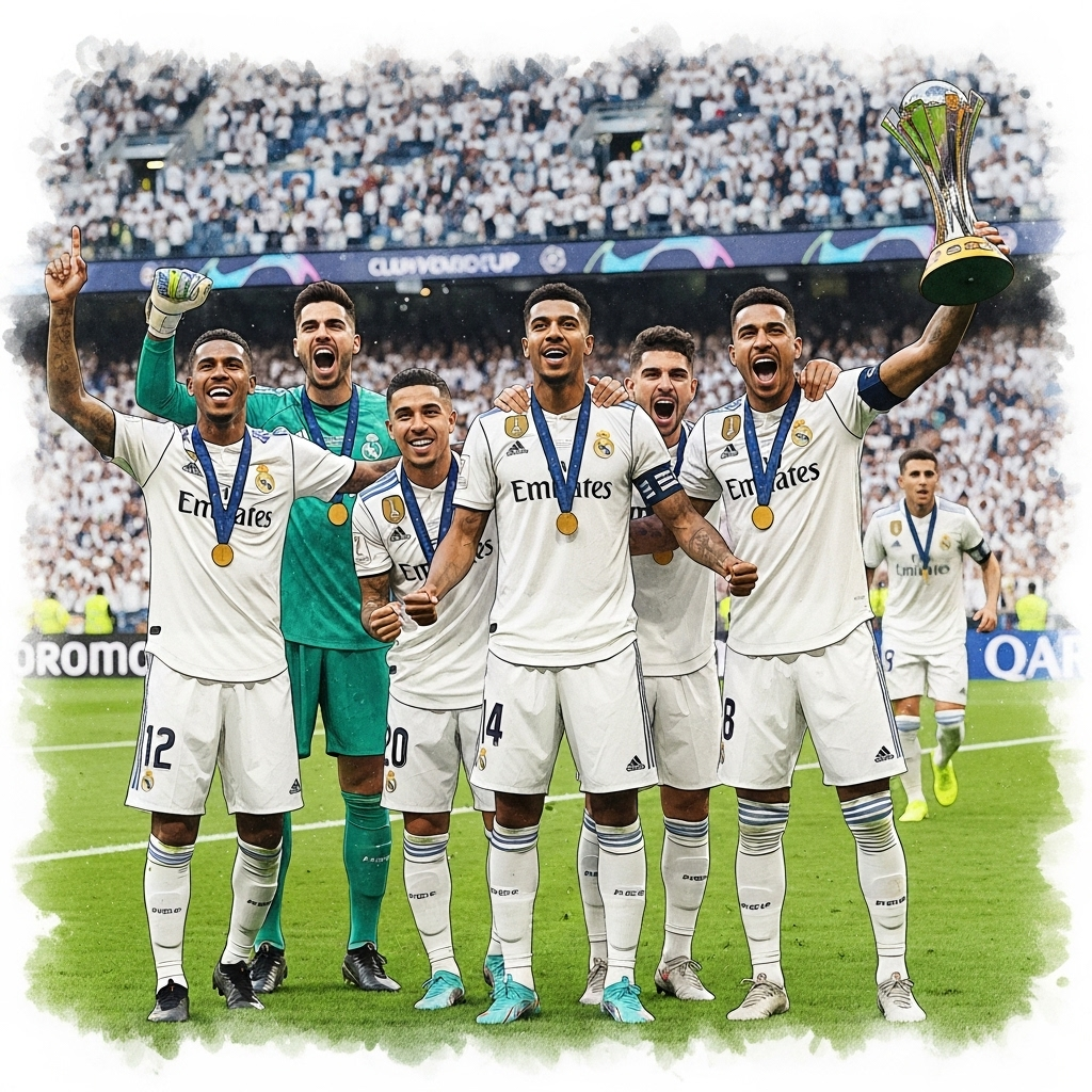 victoire du Real Madrid face à Dortmund en Coupe du Monde des Clubs