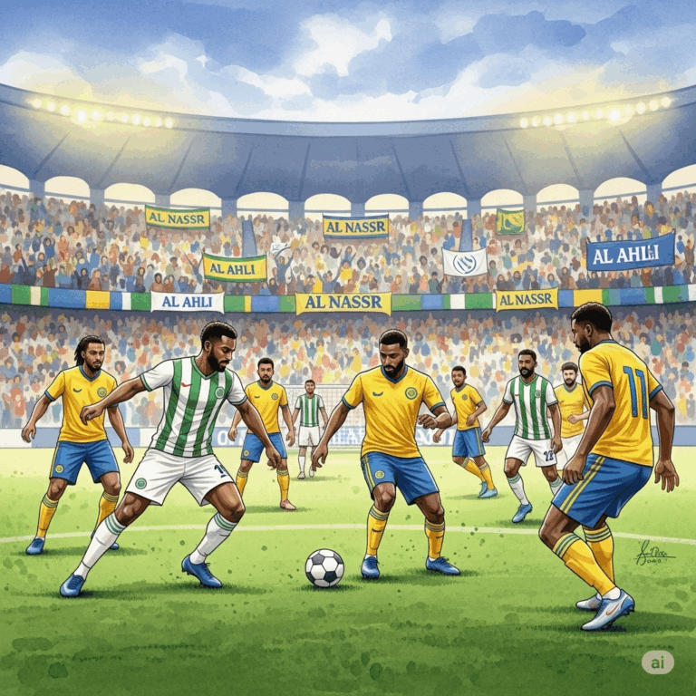 Al Ahli bat Al Nassr et remporte la Supercoupe de l'Arabie Saoudite.