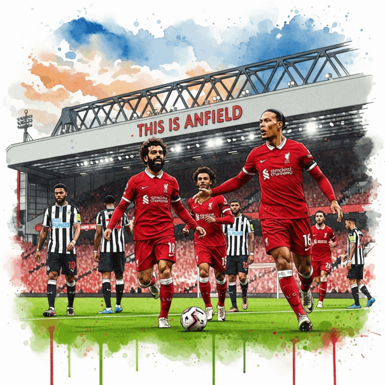 Excellente victoire de Liverpool face à Newcastle.