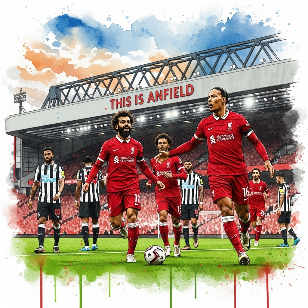 Excellente victoire de Liverpool face à Newcastle.