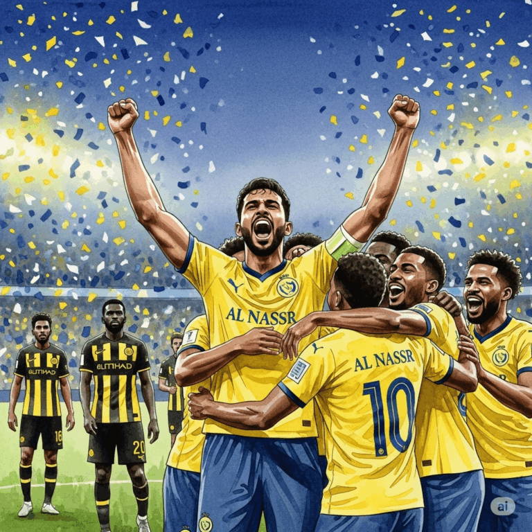 Al Nassr en finale de la Supercoupe d’Arabie saoudite.
