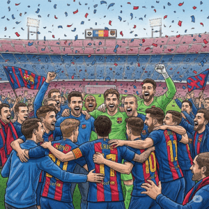 Barcelone entame la défense de son titre par une victoire face à Majorque.