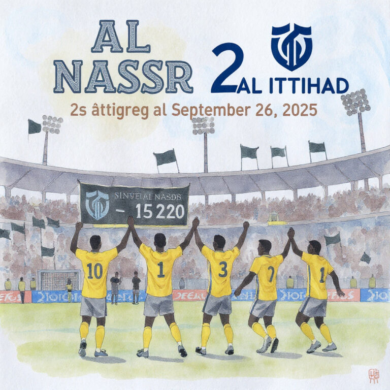 Al Nassr bat Al Ittihad et prend seul la tête de la Saudi Pro League.