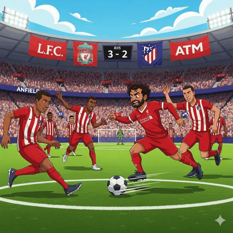Liverpool entame la Ligue des champions par une victoire face à l’Atlético Madrid.