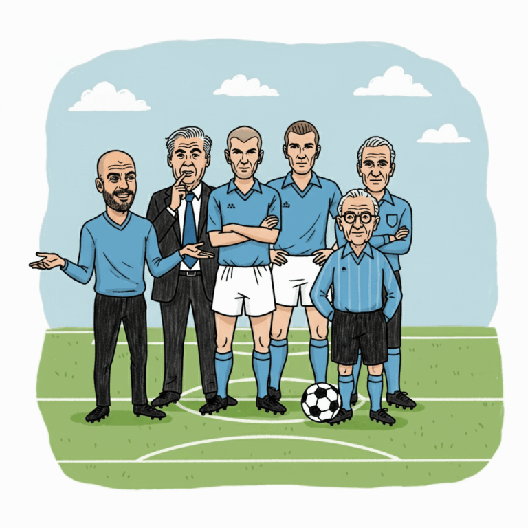6 légendes du football ont marqué l’histoire à la fois comme joueurs et comme entraîneurs.