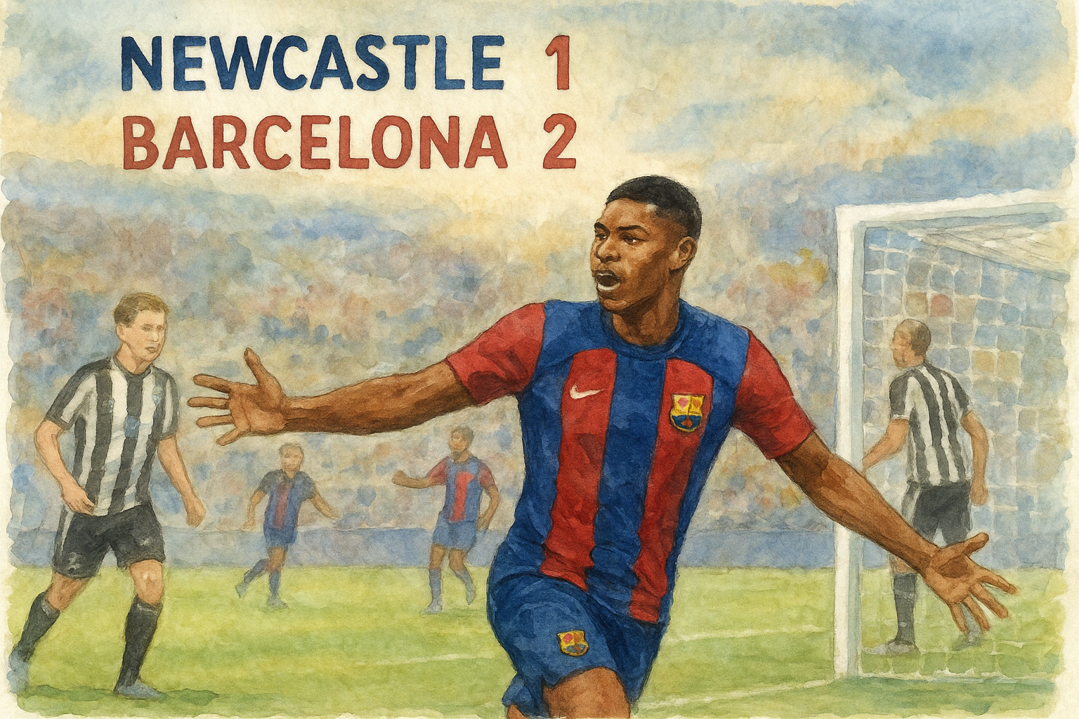 Ligue des Champions:Barcelone s’impose face à Newcastle.