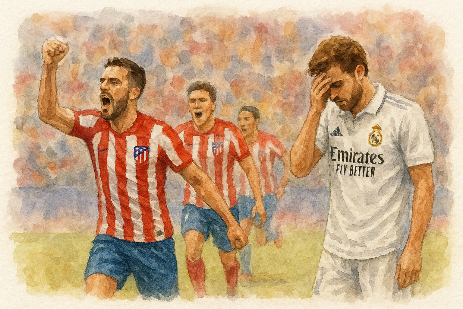 Liga:le Real humilié par l'Atletico.