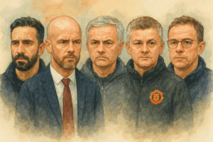 Man. United dépense des millions pour limoger ses entraîneurs.