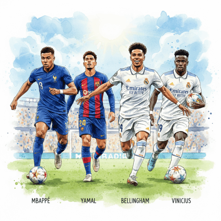 Les joueurs les plus chers de la Liga : Lamine Yamal en tête, Vinícius perd 20 millions de sa valeur.