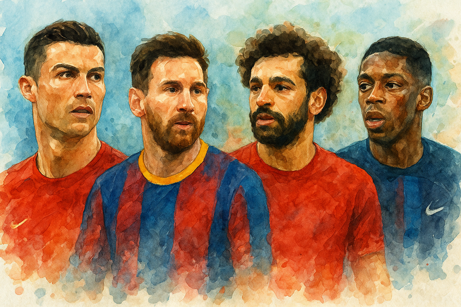 Cristiano Ronaldo, Messi, Salah et Dembélé parmi les nominés pour l’équipe type 2025 de la FIFPro