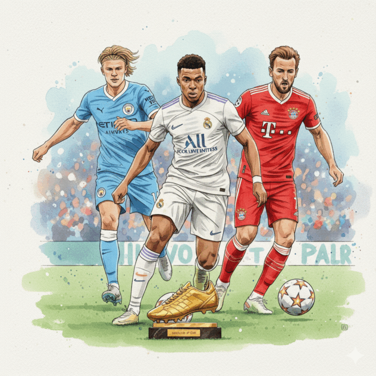 La course au Soulier d’Or s’enflamme déjà en Europe.