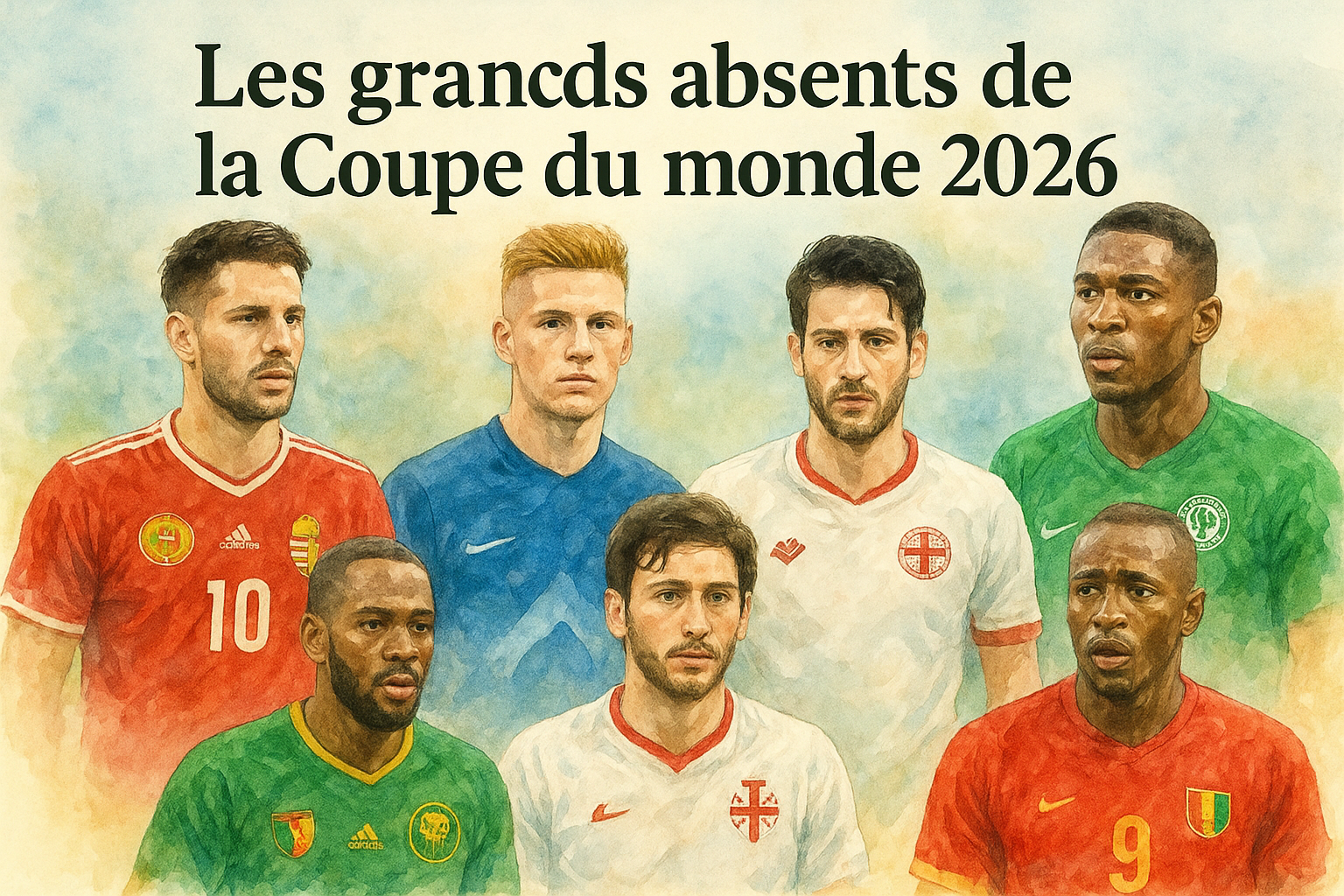 Les stars absentes de la Coupe du monde 2026.