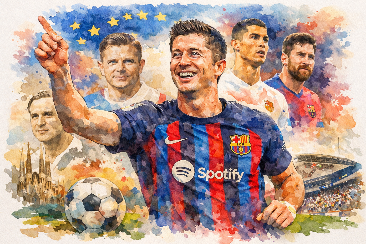 Robert Lewandowski entre dans l’histoire des championnats européens.