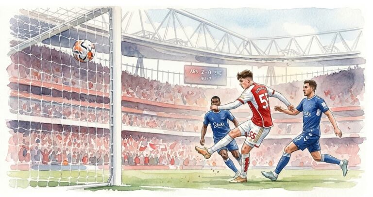 Arsenal s&rsquo;arrache pour dominer Everton : le coaching gagnant de Mikel Arteta.