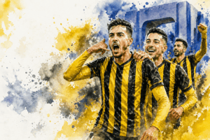 Maghreb Fès célébration but Zemamra