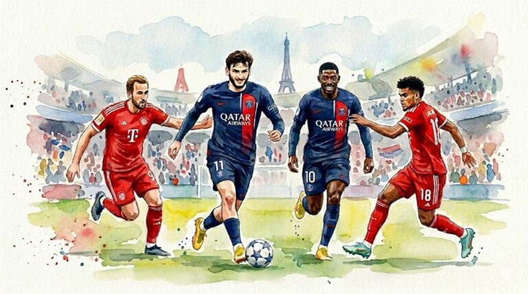 Joie des joueurs du PSG après le cinquième but.