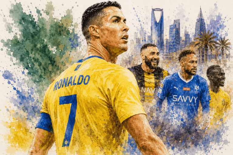 Cristiano Ronaldo, l’homme qui a transformé le football saoudien et attiré les stars du monde entier