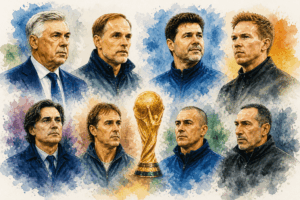 Ancelotti, Tuchel et Pochettino entraîneurs des sélections au Mondial 2026