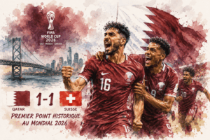 illustration quarelle des joueurs du qatar