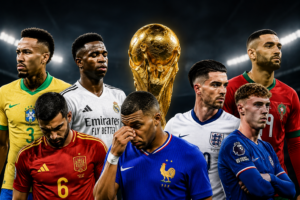 Les grands absents de la Coupe du Monde 2026 : les stars qui manqueront le Mondial