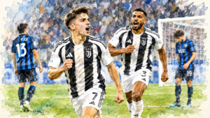 Juventus 2-0 Atalanta : la Vieille Dame retrouve le chemin de la victoire