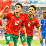 Maroc vainqueur du Lesotho 2-0 dans les éliminatoires de la CAN