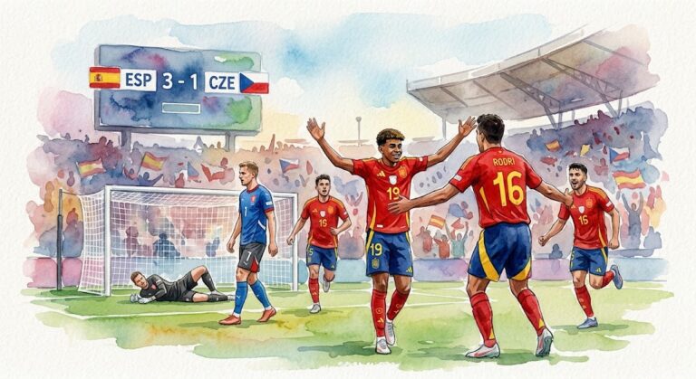 L&rsquo;Espagne poursuit son sans-faute en Ligue des Nations en domptant la République tchèque