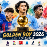 Golden Boy 2026 avec les 25 jeunes finalistes