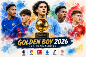 Golden Boy 2026 avec les 25 jeunes finalistes